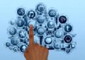 Finger, Touch, Hand, Structure, Internet, Network
