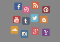 Icon Set, Social Media, Contact, Web, News, Blog